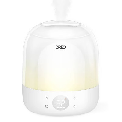 DREO Smart Humidifier with Customizable RGB Light, Top Fill, Ultra Quiet 28dB for Bedroom – 0.8gal | Target