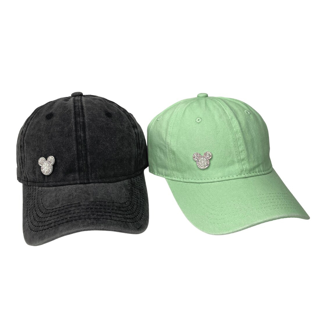 Vintage Distressed Disney Hat with Sparkle Pearl Mickey Mouse Patch - Perfect for Disney Fans of ... | Etsy (US)