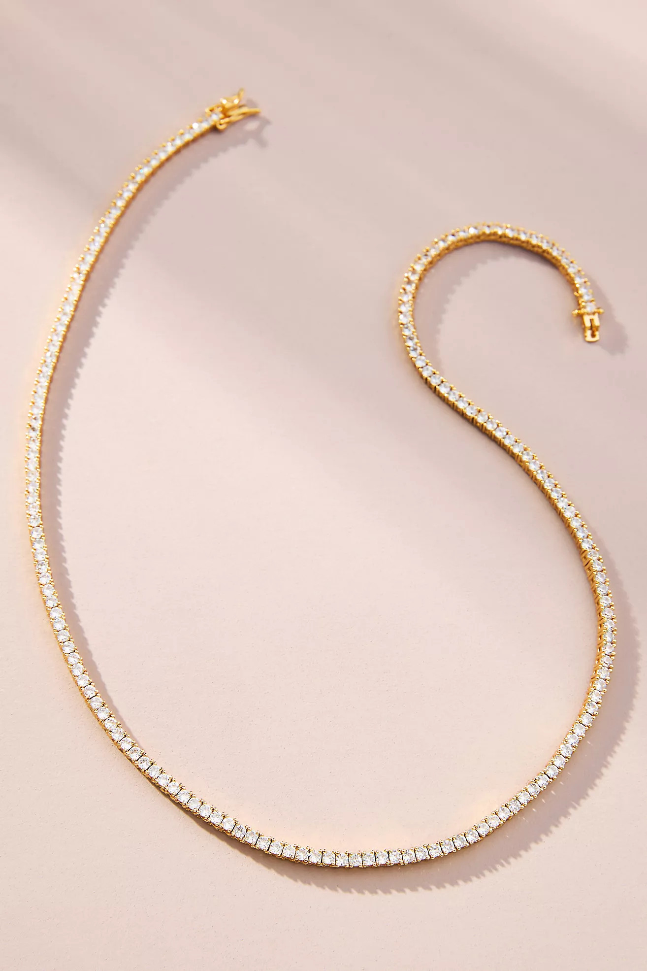Classic Tennis Necklace | Anthropologie (US)