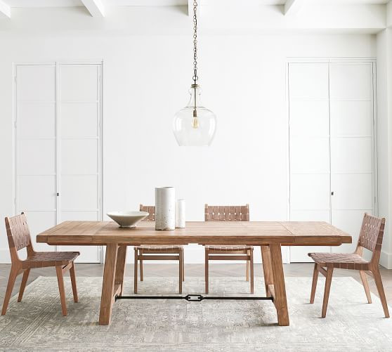 Benchwright Extending Dining Table | Pottery Barn (US)