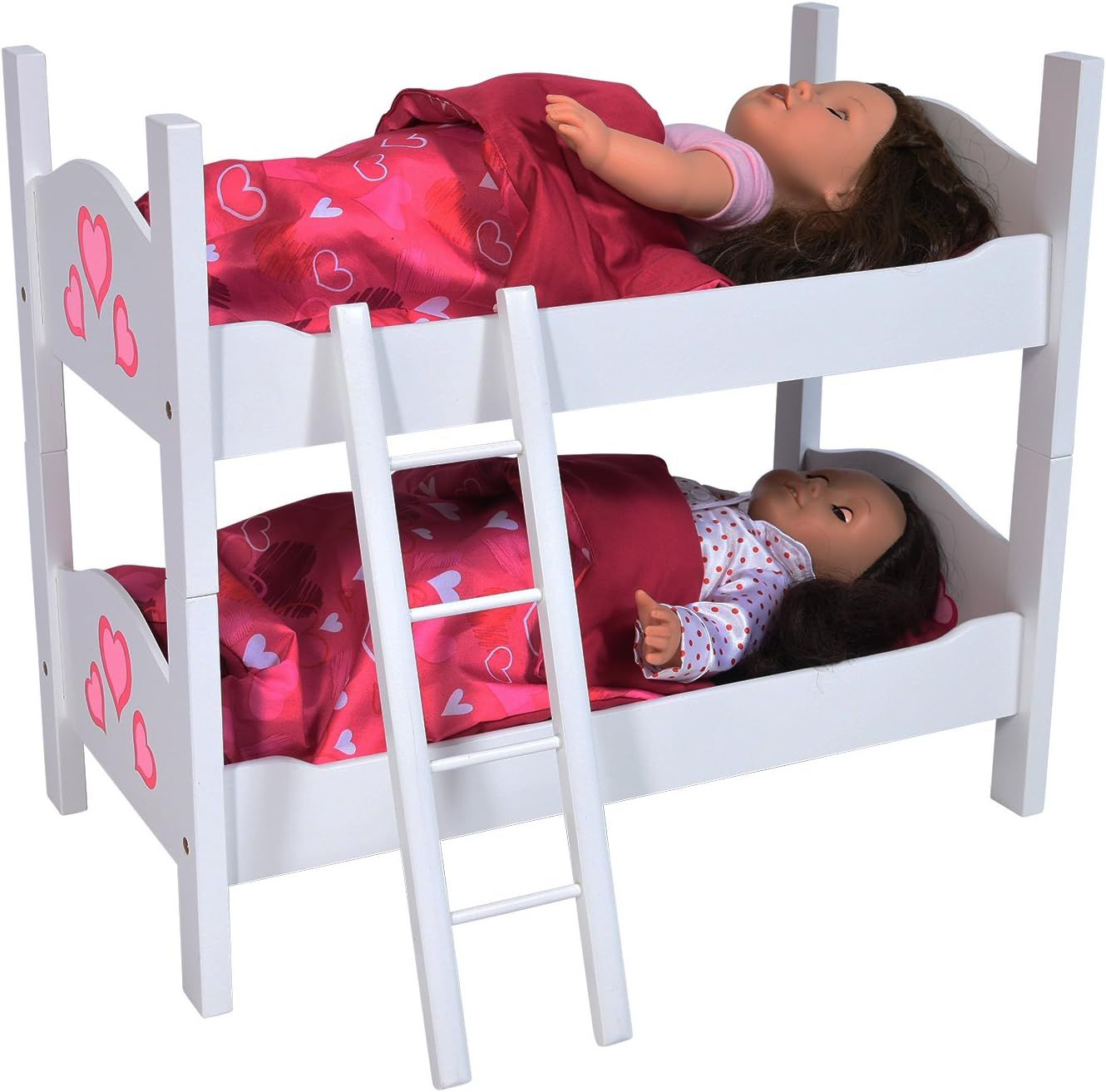 Amazon.com: Bunk Bed for Twin Dolls fits 18 Inch Dolls : Toys & Games | Amazon (US)