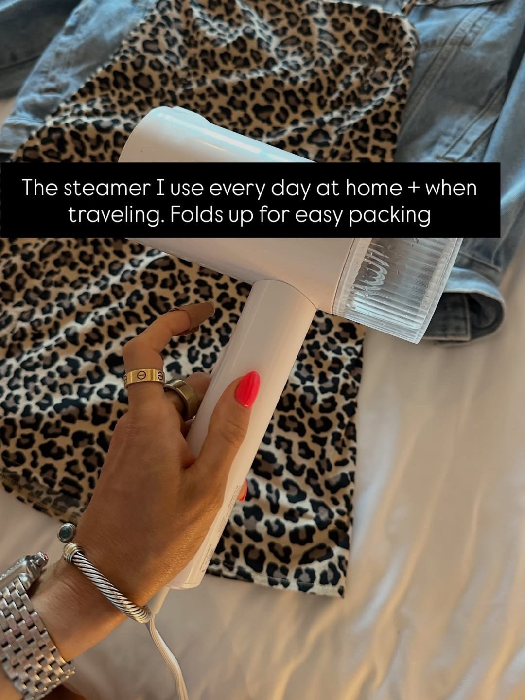 My most used steamer for travel
And everyday and packs well 

#LTKTravel