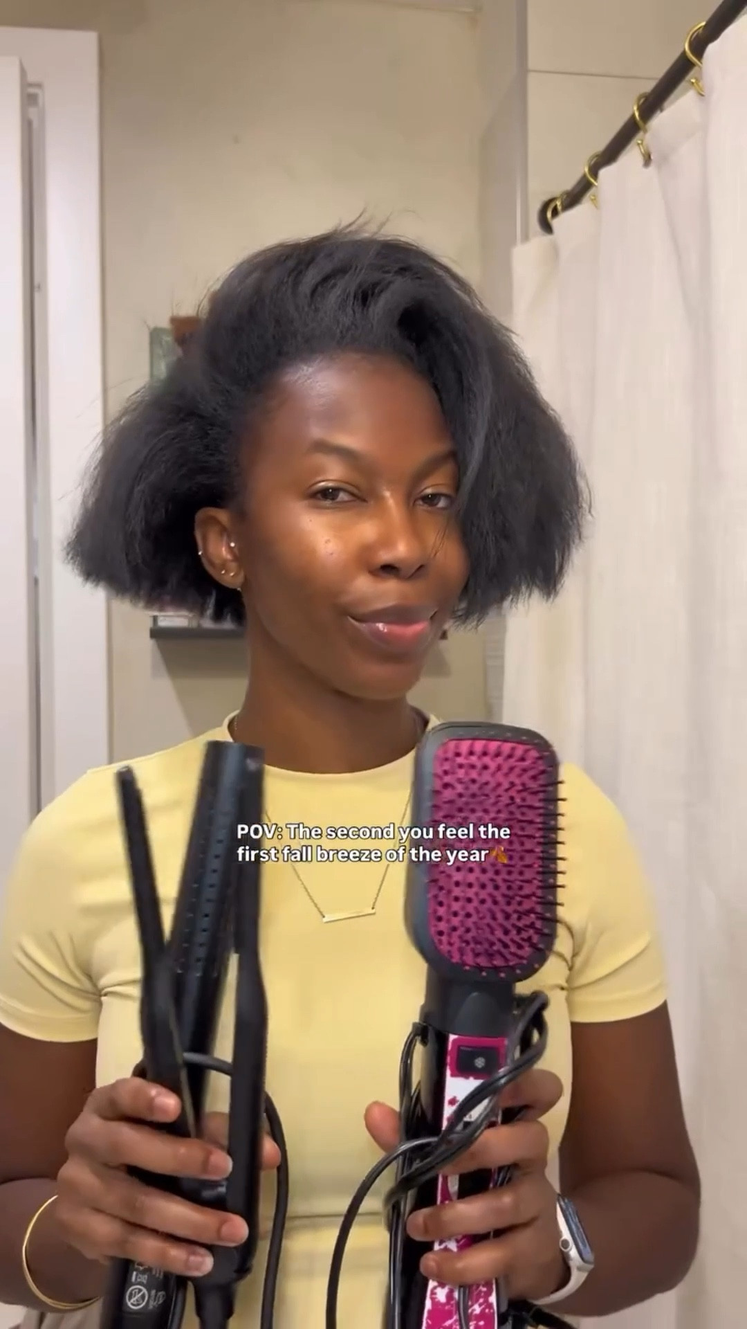 It’s the first official day of Fall and here in NYC I feel like it’s safe to say…silk press season is here! 

*every product I used to achieve this silk press will be in my LTK ⬇ https://liketk.it/5oMgh *

There’s nothing like a good, flawless silk press on a blunt cut bob to kick off Fall🥰. 
.

.

.
#bobhaircut #silkpressathome #athomesilkpress #silkpressseason #bluntcutbob #bobhairstyle #shorthairstyle #shorthairideas #blackgirlhair