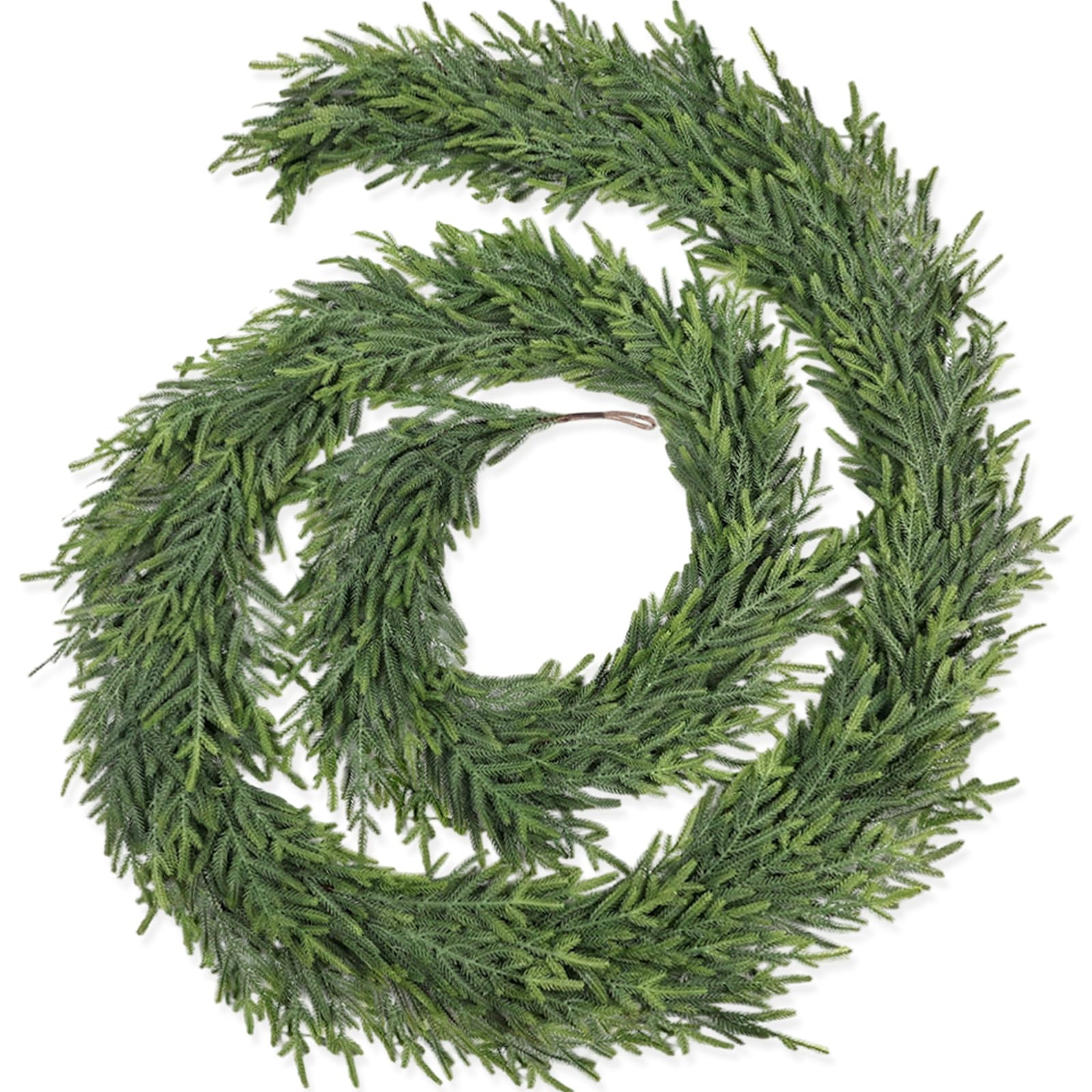 9FT Christmas Pine Garland - Real Touch Green Garland - Artificial Realistic Cedar Garlands for M... | Amazon (US)
