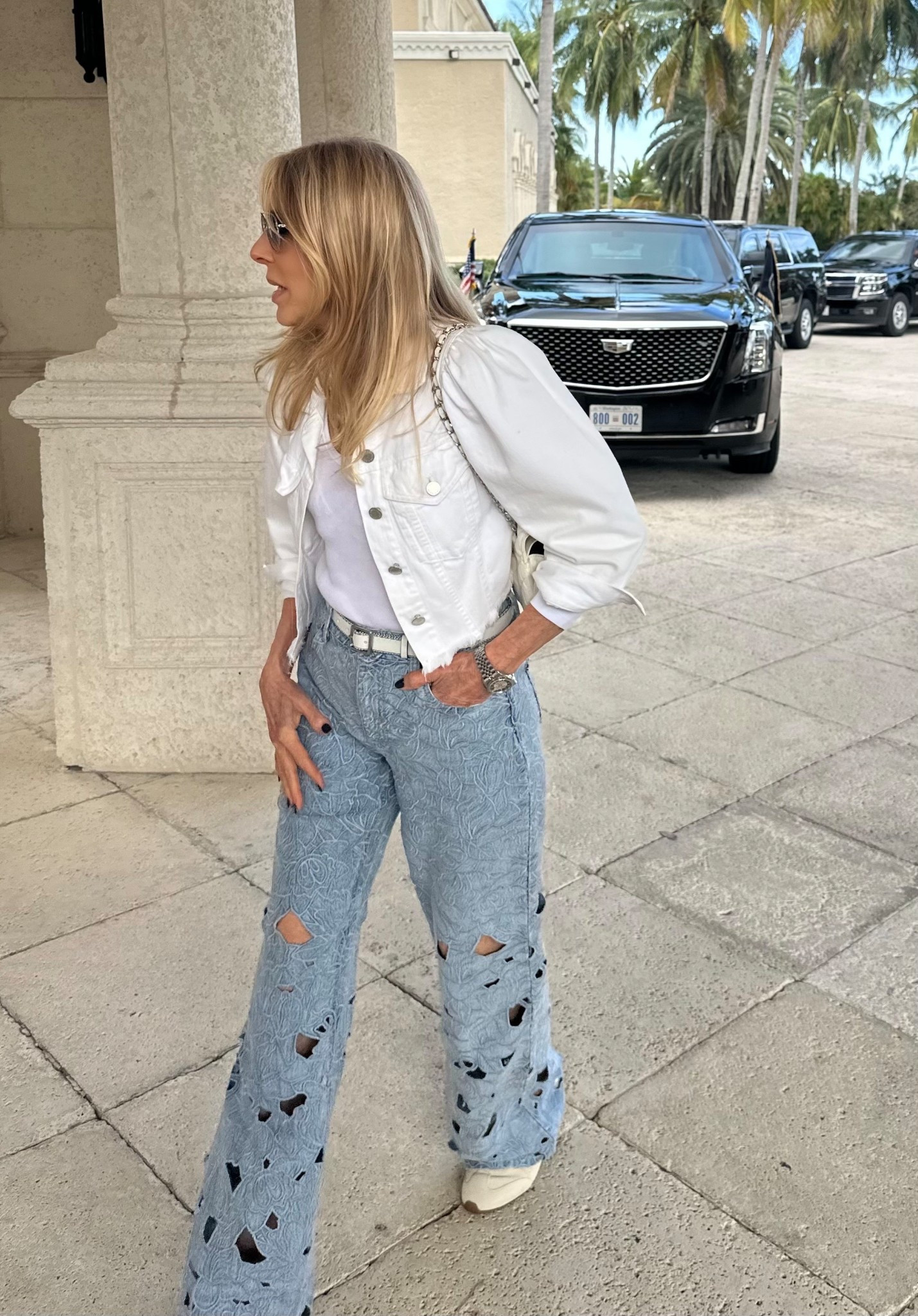 My favorite new jeans from Alice & Olivia!