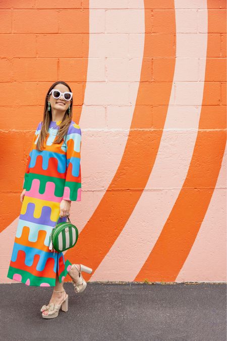 This Atlantic Pacific colorful dress for spring outfits and on sale for an incredible price. Available in a size XS and size small. Fits true to size!

#LTKstyletip #LTKsalealert #LTKfindsunder100