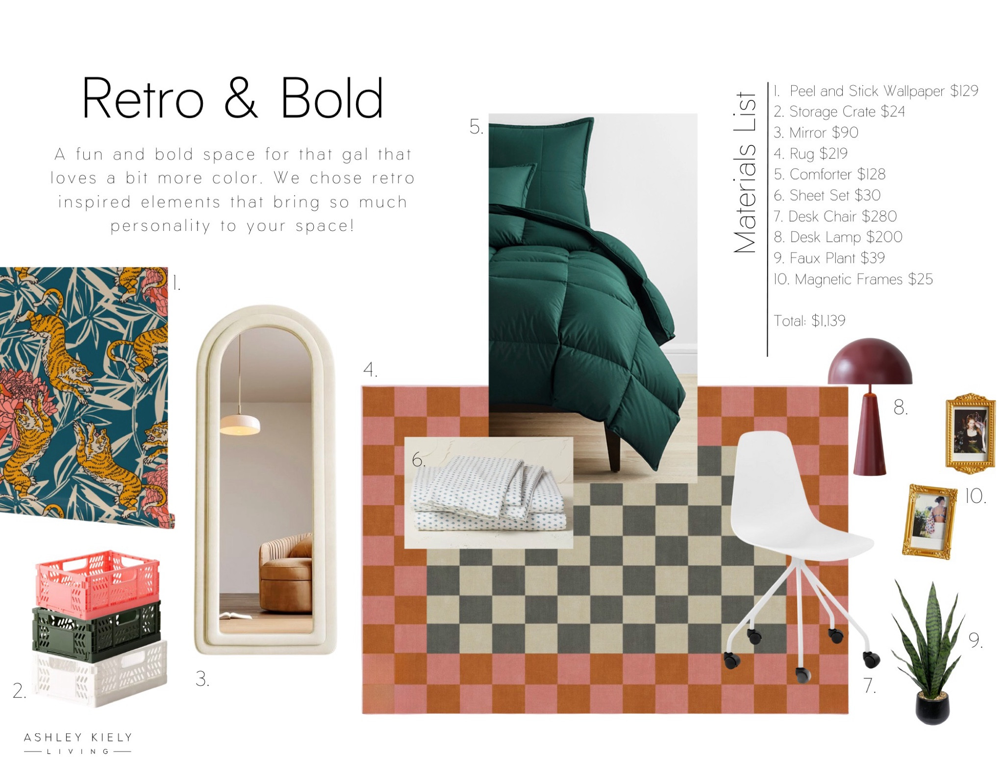 Style your dorm room: Retro & Bold

#LTKSeasonal #LTKHome #LTKFindsUnder50