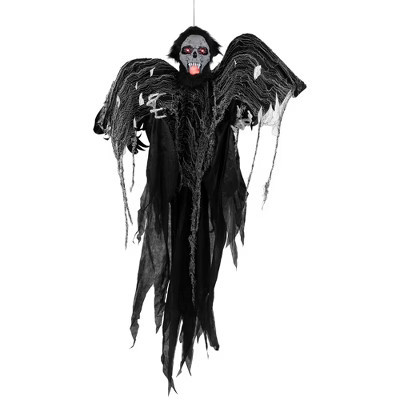 Northlight Animated Hanging Zombie Vampire with Lights and Sound Halloween Decoration - 5' | Target