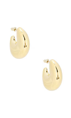 Casa Clara Seaside Bubble Hoop in Gold from Revolve.com | Revolve Clothing (Global)