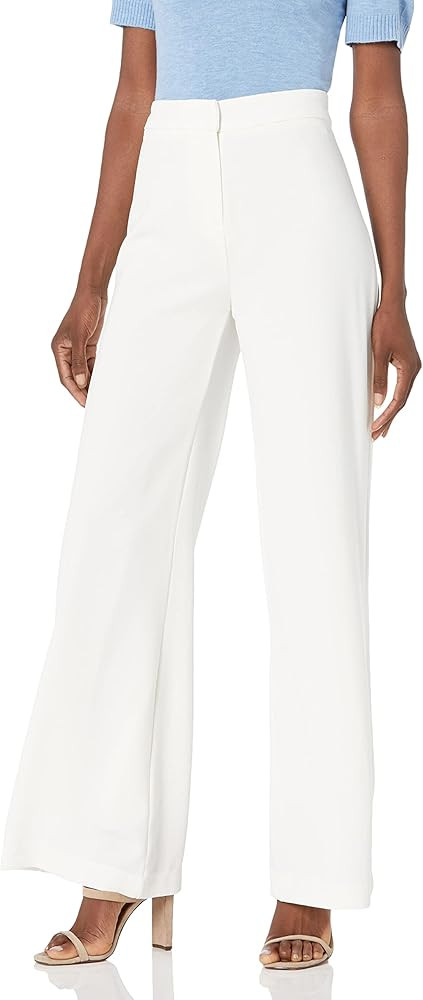 Nanette Nanette Lepore Women's Wide Leg Full Length Crepe Fashion Pant | Amazon (US)