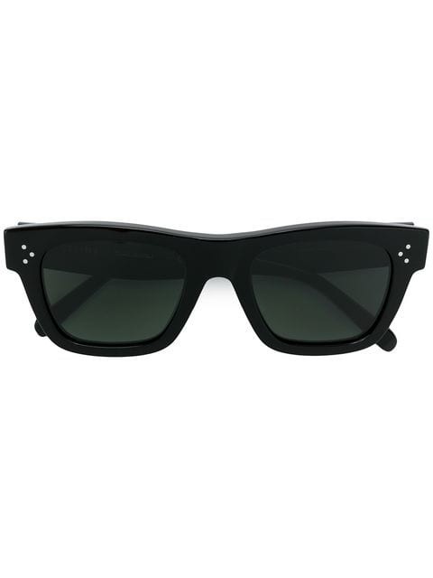 Celine Eyewearmineral lens square sunglasses | Farfetch EU