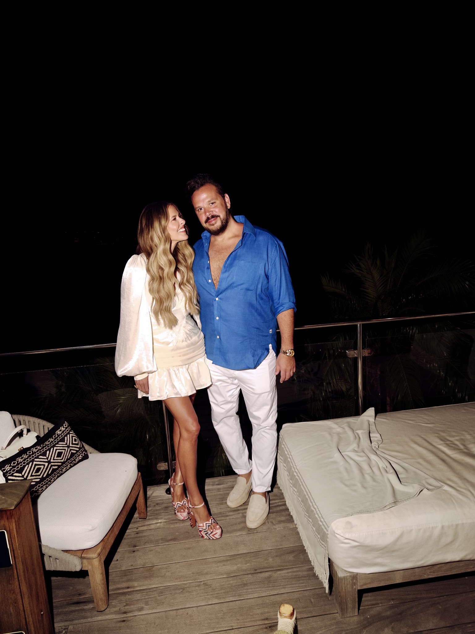 Back in our happy place ST BARTH 🤍🤍 wearing a small in the dress and also linking Kyle’s favorite linen button downs and jeans! His shirt is currently 40% off! 

#LTKMens #LTKTravel #LTKootd