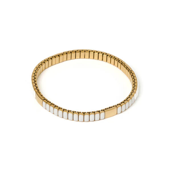 Onyx Bracelet - White | Arms Of Eve