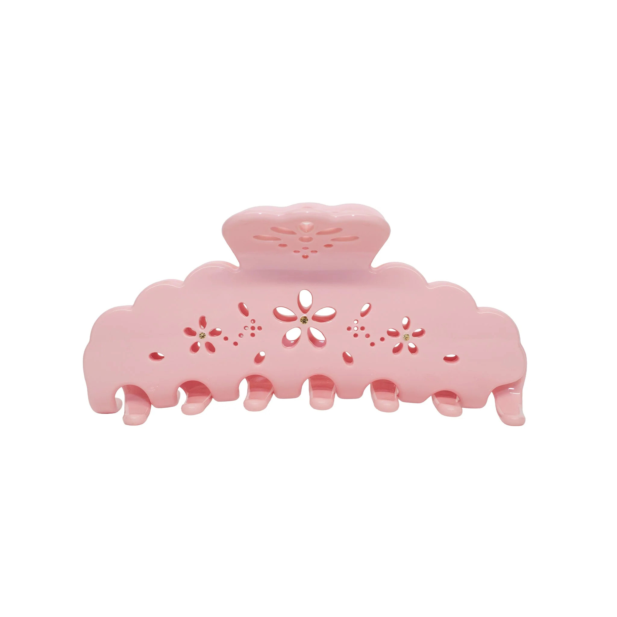 Big Effing Clip in Rose Fleur Eyelet | Emi Jay