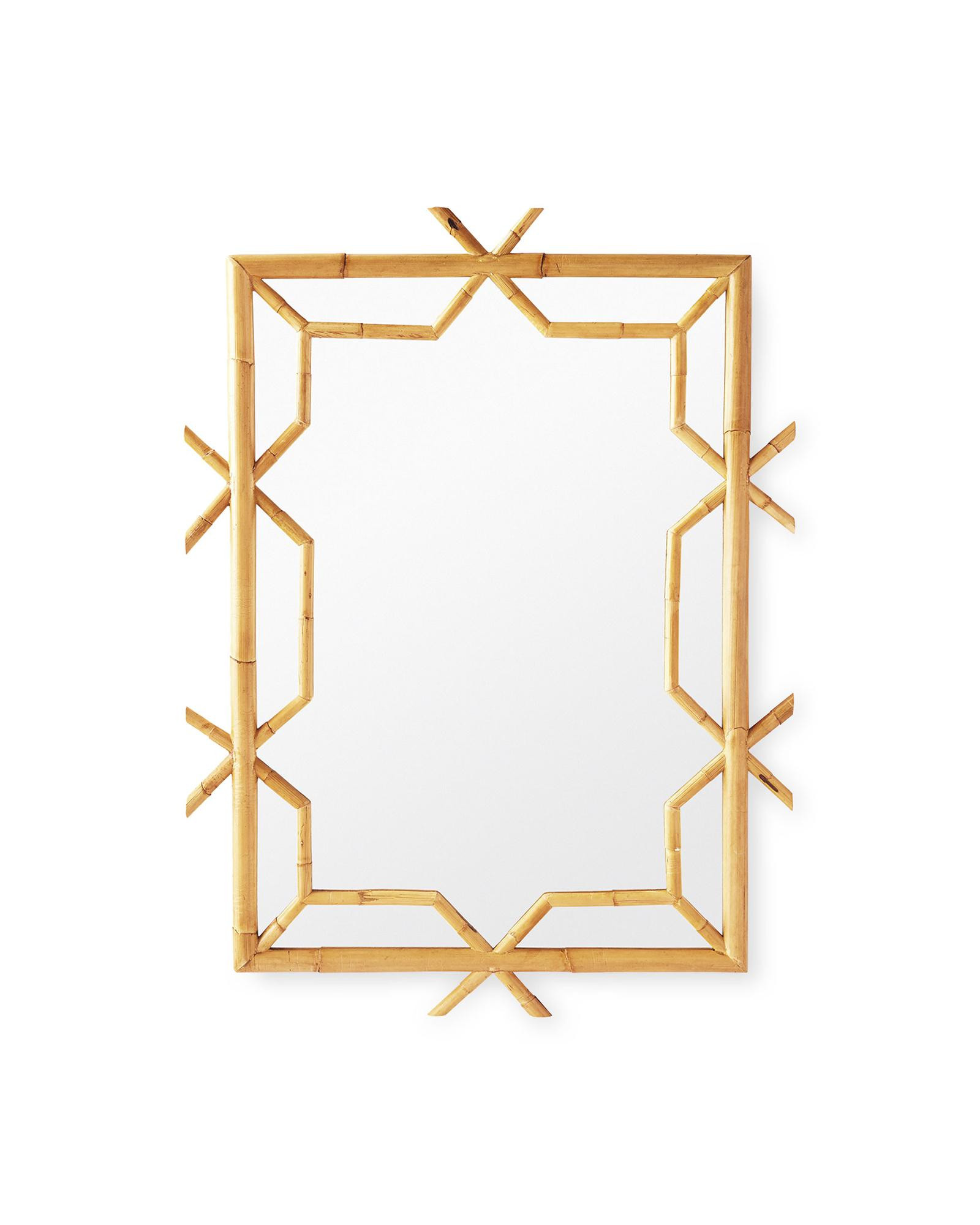 Lanai Rattan Mirror | Serena and Lily