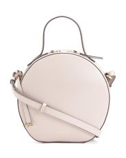 Leather Round Zip Around Crossbody - Handbags - T.J.Maxx | TJ Maxx