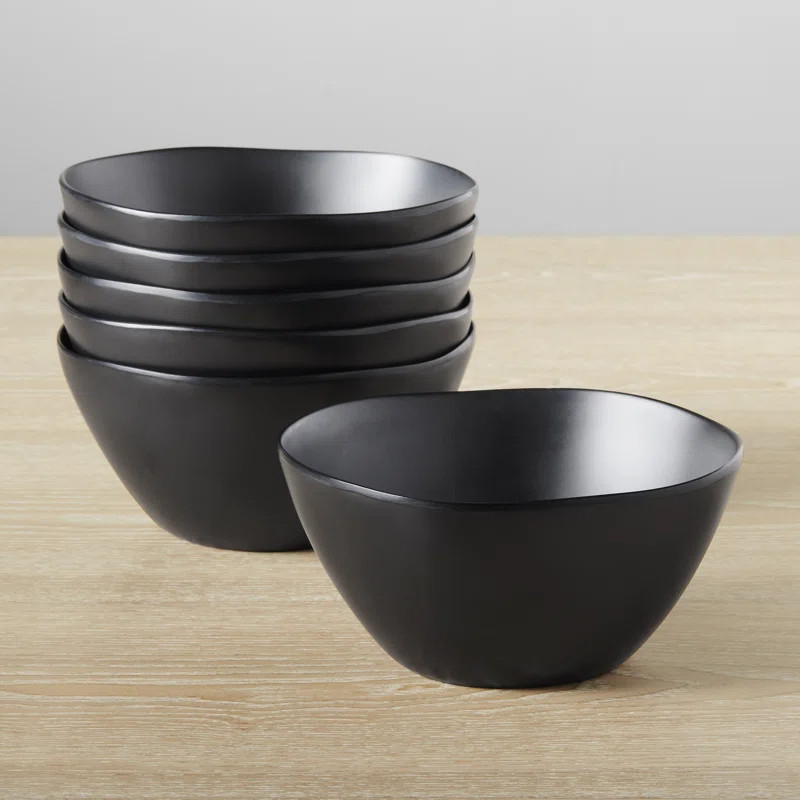 Laya Matte Melamine Rice Bowl (Set of 6) | Wayfair North America