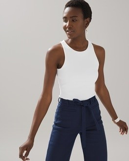 WHBM® FORME Rib Tank | White House Black Market