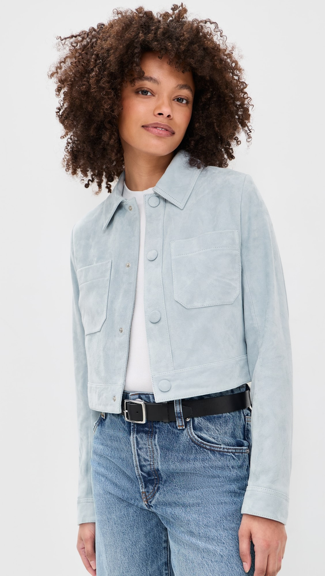 The Small Goat Suede Jacket | Shopbop