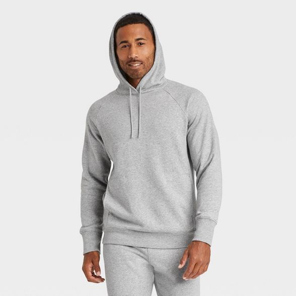 Men's Cotton Fleece Pullover Sweatshirt - All in Motion™ | Target