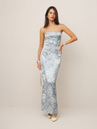 Frankie Silk Dress | Reformation (Global)