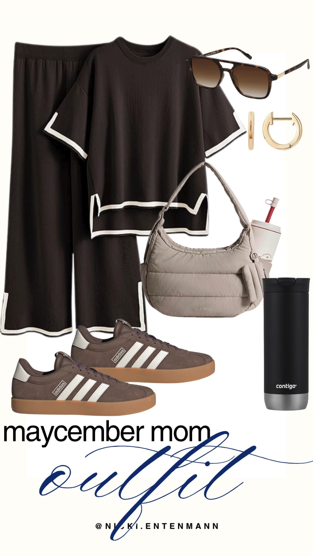 Stay comfy and stylish in this cozy outfit with accessories that make lounging or errands feel effortless. Perfect mix of comfort and charm! 🌸👜✨  

#AmazonFinds #MomLife #ComfortStyle #CozyOutfit #CasualWear #EverydayStyle #FashionFinds #OOTD #Loungewear #ChicComfort 

 #LTKootd #LTKmomlife #LTKTravel