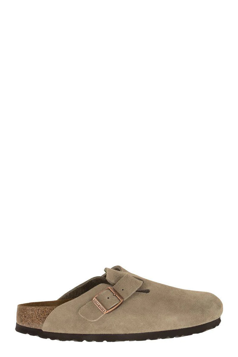 Birkenstock Boston - Suede Sabot | Baltini