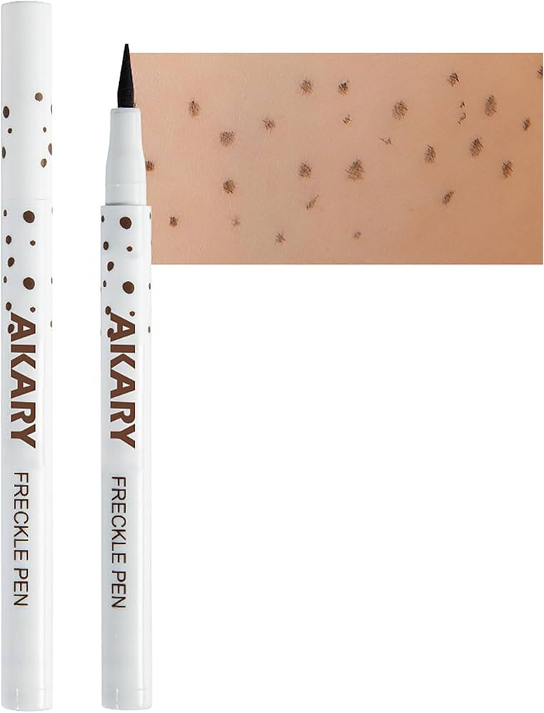 AKARY Freckle Pen Professional Lifelike Face Concealer Point Out Natural Waterproof Longlasting S... | Amazon (US)