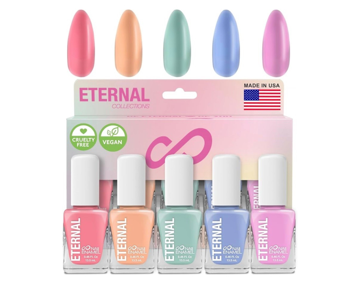 Pastel nail polish for Spring & Summer 🩵💛🩷💜

#LTKSeasonal #LTKBeauty