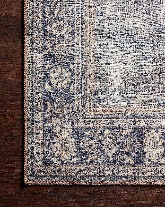 Loloi II Wynter WYN-07 Grey / Charcoal Oriental Area Rug 7'-6" x 9'-6" | Amazon (US)