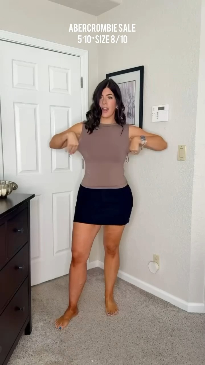 Use code SHORTSAF for a stackable 15%

In a medium open back top (still wearing a bra) And a medium skort 

Abercrombie sale, midsize spring to summer style, casual outfit, spring outfits, summer outfits, everyday outfit, trending, midsize fashion, sale alert

#LTKMidsize #LTKSaleAlert #LTKSeasonal