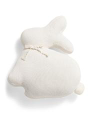 16x18 Knit Shaped Bunny Pillow | TJ Maxx