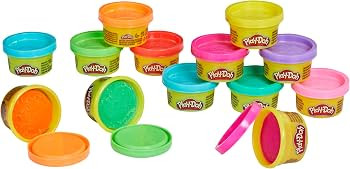 Play-Doh Bulk 42-Pack of 1-Ounce Cans, Easter Basket Stuffers for Girls & Boys, Party Favors, Kid... | Amazon (US)