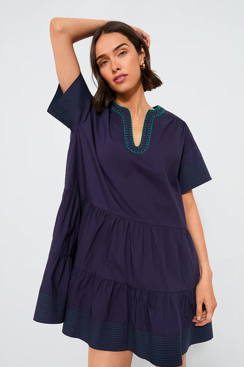 Navy Kinsley Dress | Tuckernuck (US)