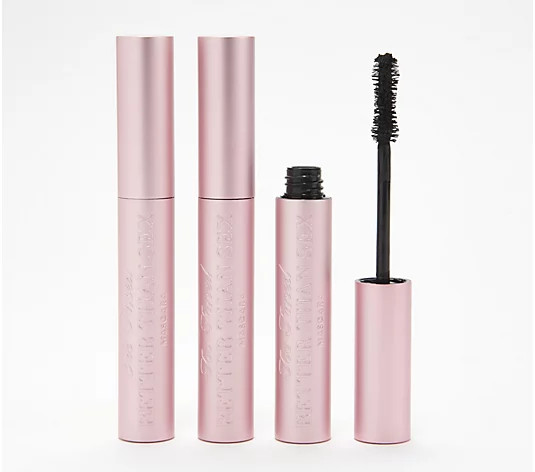 Too Faced Better Than Sex Mascara Trio - QVC.com | QVC
