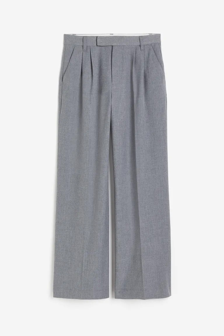 Pantalon - Grijs - DAMES | H&M NL | H&M (DE, AT, CH, NL, FI)