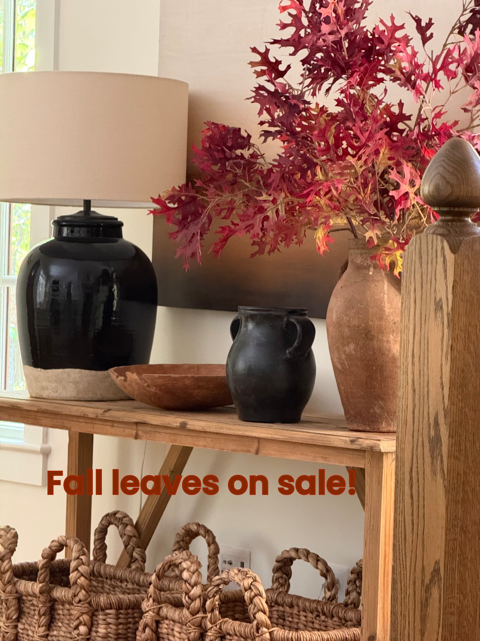Pottery Barn faux fall leaves on sale

#LTKSaleAlert #LTKSeasonal #LTKHome
