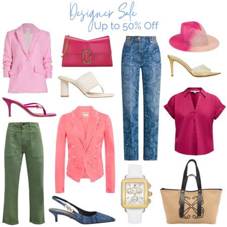 Obsessed with these luxe blazers and heels from the designer sale! Perfect for stepping up your style game without breaking the bank. 

#LuxuryFashion #Blazers #Heels #DesignerSale #FashionFinds #WardrobeUpgrade #ChicStyle #OnSaleNow #HighEndFashion #FashionFinds #Pink

#LTKSaleAlert #LTKShoeCrush #LTKStyleTip