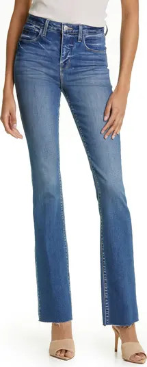 Ruth Raw Hem Straight Leg Jeans | Nordstrom