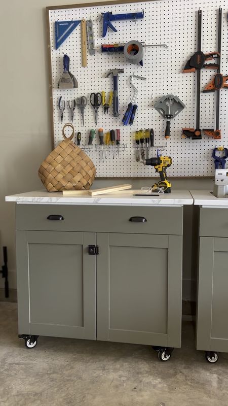 Work bench inspiration
Stock cabinet hack
Garage and tool storage

#LTKVideo #LTKhome