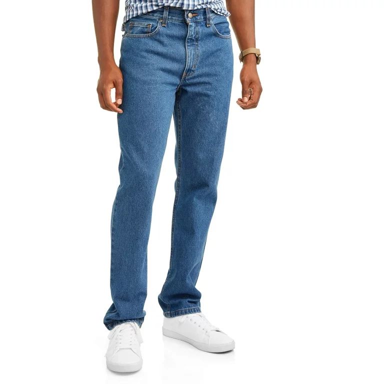 George Men's Regular Fit Jeans - Walmart.com | Walmart (US)