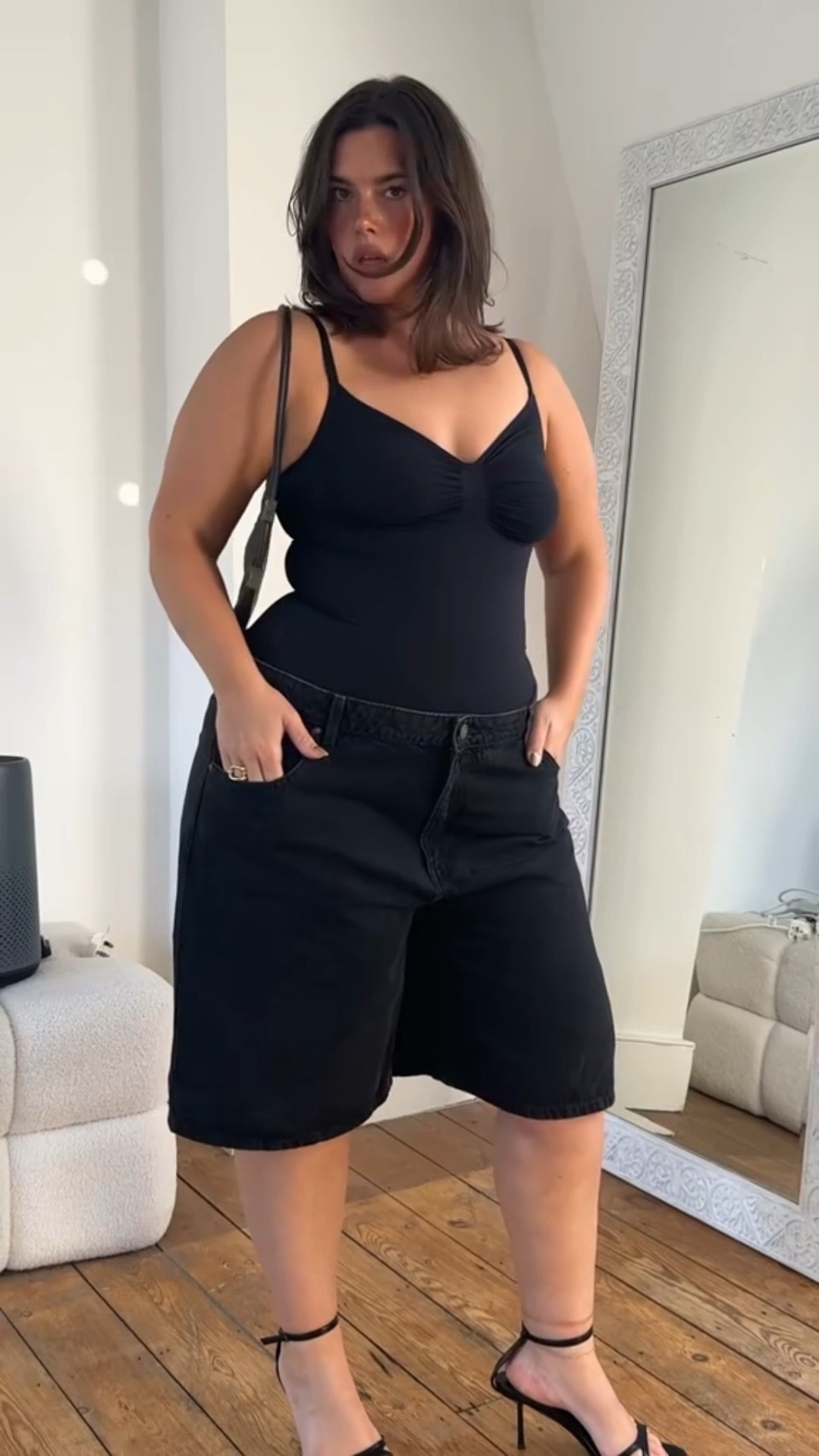 GRWM 🖤

Bodysuit / Jorts / Curvy Fashion 

#LTKcurves #LTKsummer #LTKeurope