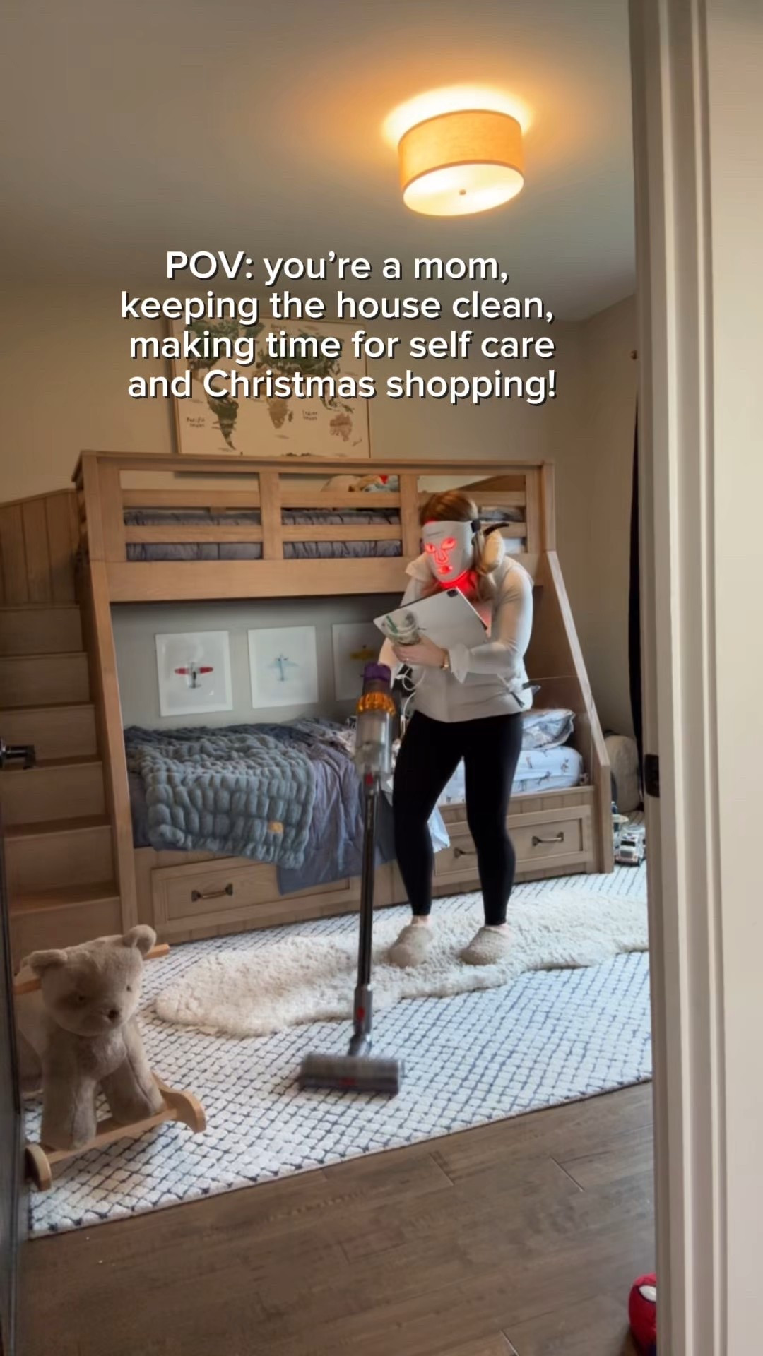 Gotta somehow get the self care and Christmas shopping in too!! #momlife 

#LTKdayinmylife #LTKHoliday #LTKGiftGuide