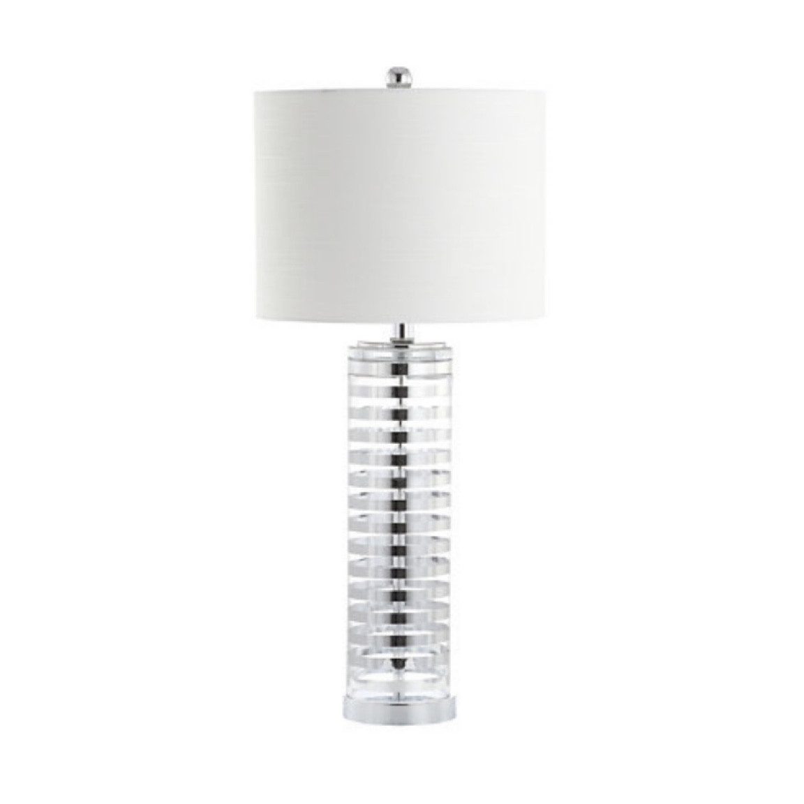 modern + coastal glass table lamp!

#LTKhome