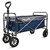 Extended Collapsible Wagon Foldable Cart, Utility Wagon for Garden Outdoor Camping Picnic Beach S... | Amazon (US)