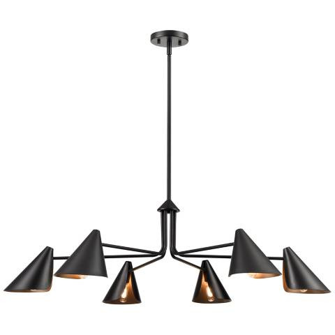 Millennium Warhol Chandelier Ceiling Light Matte Black - #5354G | Lamps Plus | Lamps Plus