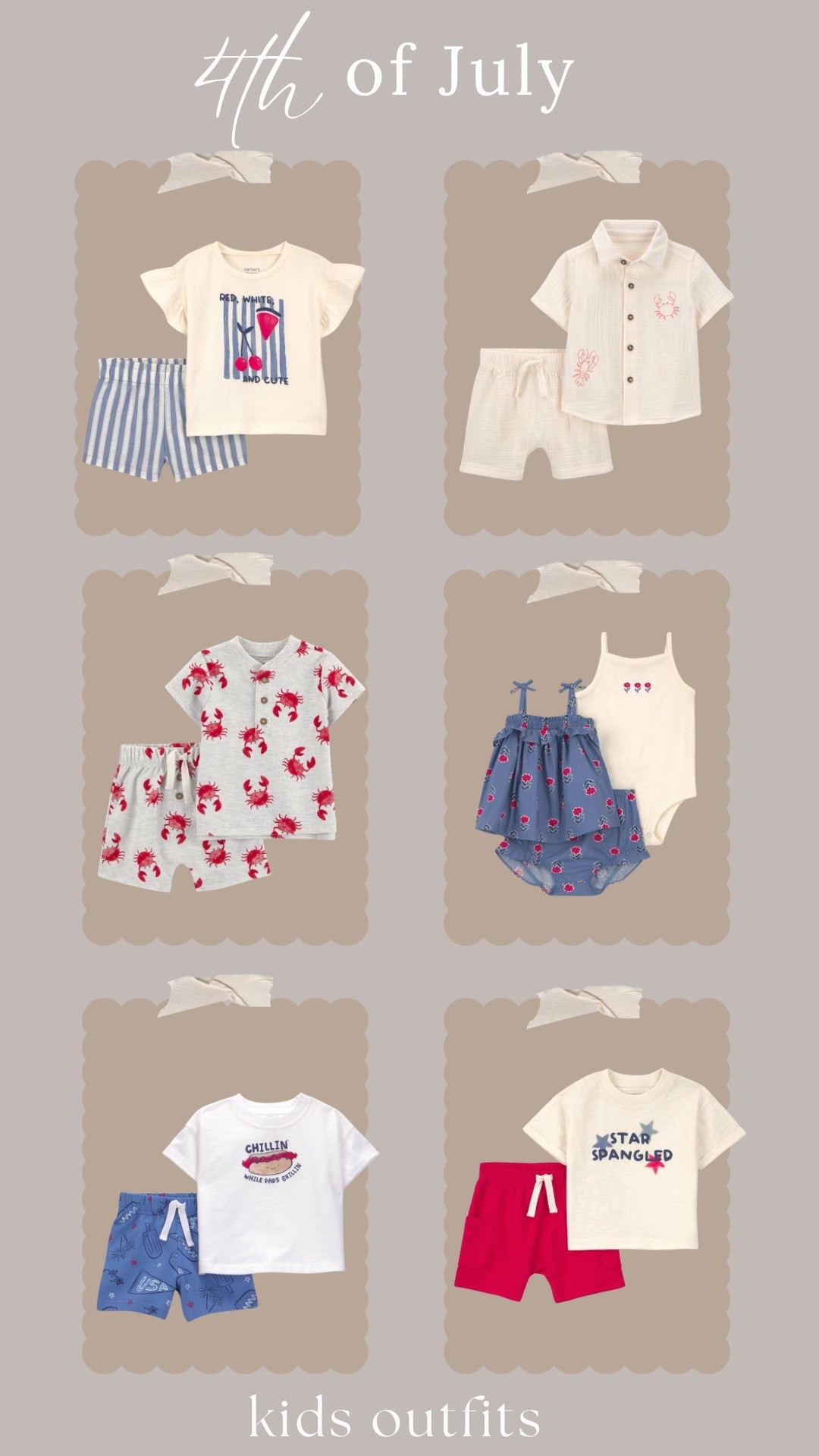 How cute are these 4th of July outfits? 🥰🇺🇸

@Target 



#kidsoutfits #4thofjuly #toddleroutfits #fourthofjuly #target #redwhiteandblue

#LTKKids