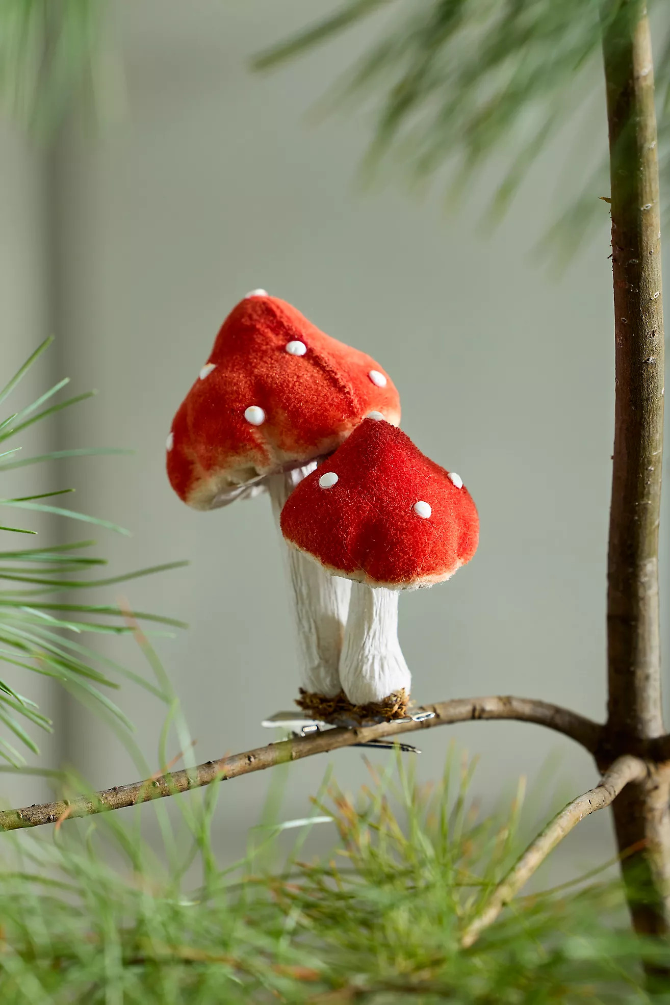 Mushroom Clip Ornament | Anthropologie (US)