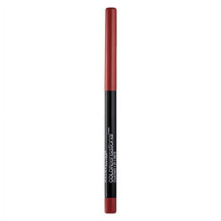 Maybelline Color Sensational Shaping Lip Liner with Self-Sharpening Tip, Brick Red, Red, 0.01 oz | Walmart (US)
