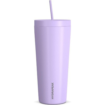 Hydrapeak 25 oz Traveler Insulated Stainless Steel Tumbler with Straw Digital Lavender | Target